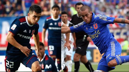 Los ex azules tuvieron picante cruce en el partido por la primera división de Uruguay.