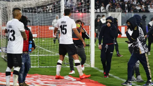 Momentos de tensión se vivieron en el Estadio Monumental el pasado jueves.
