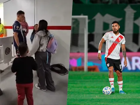 El gesto del delantero que quiso la U con familia de Paulo Díaz