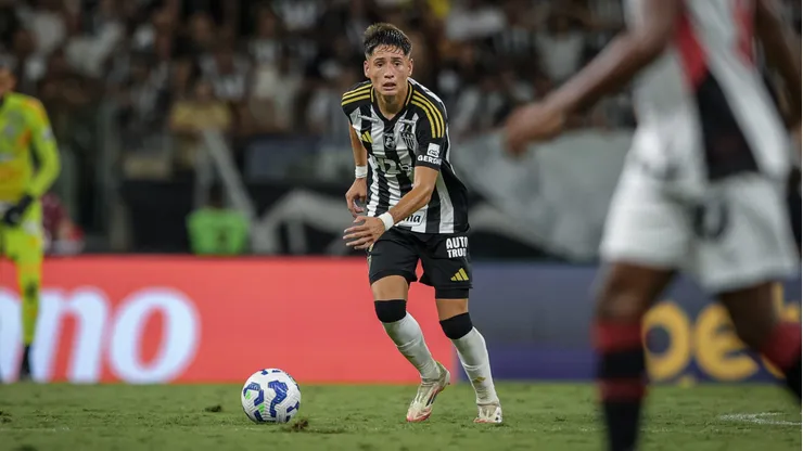 Iván Román tuvo su debut con el Atlético Mineiro y demostró por qué hay tantas esperanzas en él.