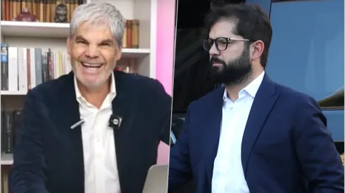 Juan Cristóbal Guarello columpió a Gabriel Boric.