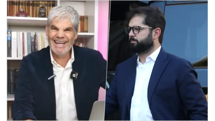 Juan Cristóbal Guarello columpió a Gabriel Boric.