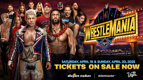 La WWE vuelve a Las Vegas para celebrar WrestleMania 41.