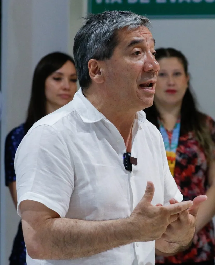 Delegado presidencial de la Región Metropolitana, Gonzalo Durán (Aton).