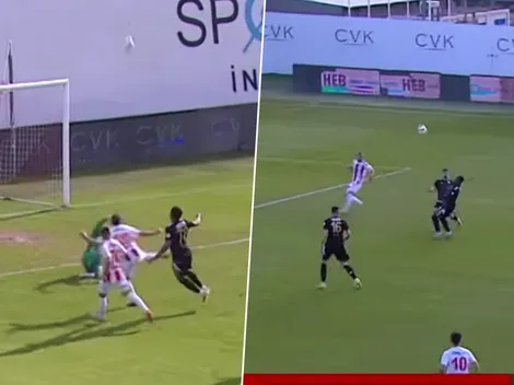 Junior casi anotó y su equipo protagonizó flor de chascarro