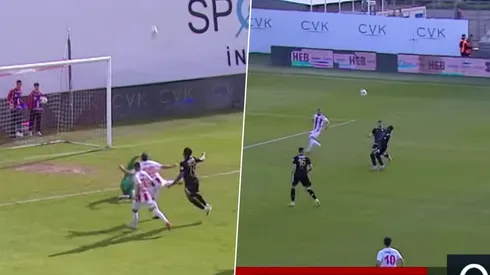 Junior Fernández casi tuvo un gol, pero su equipo vivió un chascarro en el partido del Esenler Erokspor ante Ümraniyespor.