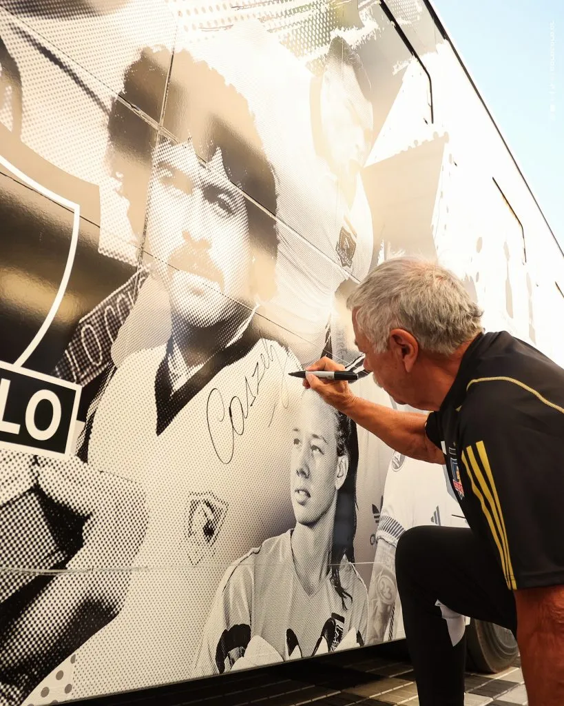 Carlos Caszely es uno de los embajadores de Colo Colo en las festividades del Centenario de la institución. Foto: Colo Colo.