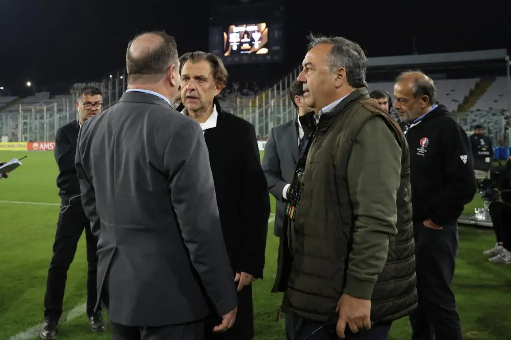Aníbal Mosa conversa con Conmebol tras suspensión del duelo de Colo Colo por Copa Libertadores (Photosport)
