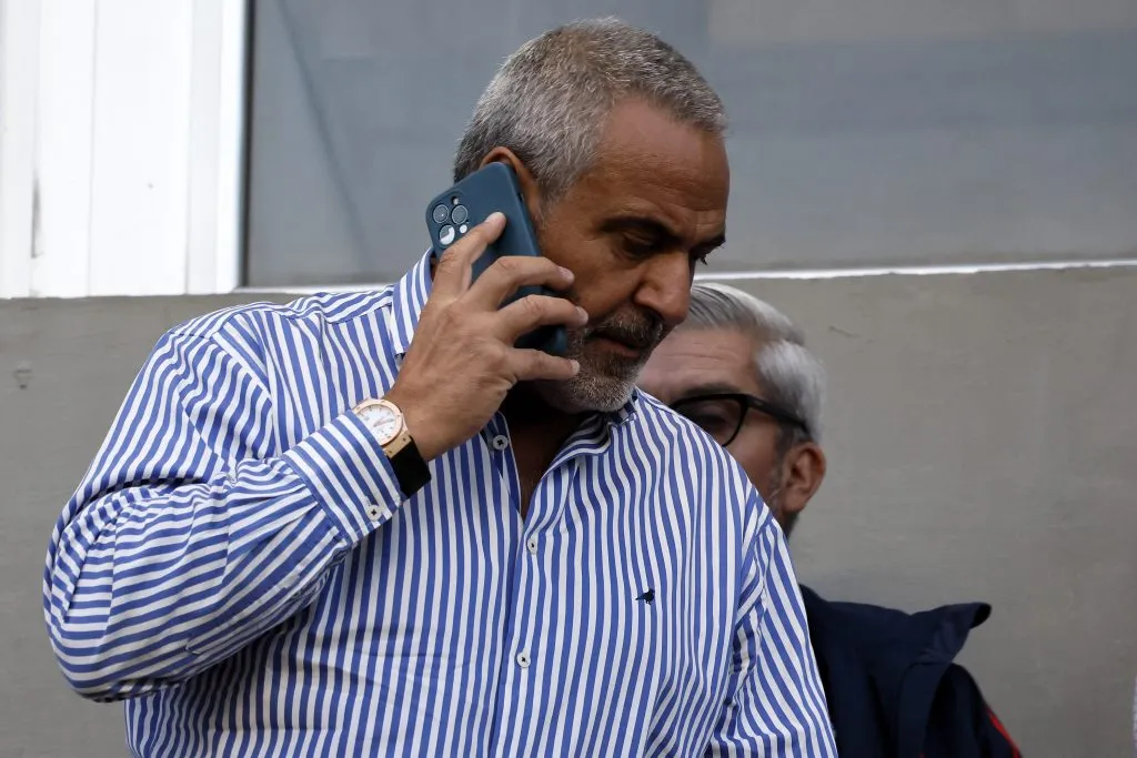 Pablo Milad se reunió con el ministro de Seguridad, donde profundizó en el plan para el ingreso a los estadios. Foto: Andres Pina/Photosport