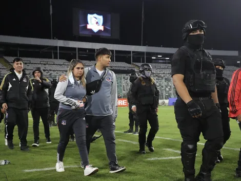 La barra chilena que protesta por los hinchas de Colo Colo