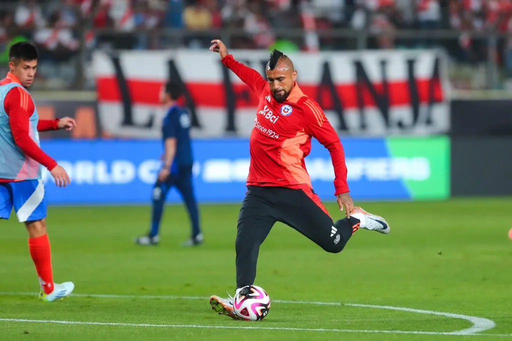 Arturo Vidal fue descubierto por su postura de los penales. Foto: Joel Alonzo/Photosport