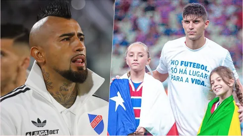 Arturo Vidal agradeció el homenaje de Fortaleza