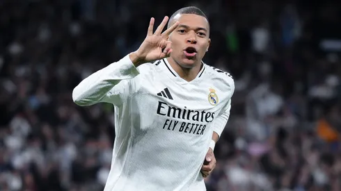 Kylian Mbappé señala los tres goles que necesita Real Madrid para superar a Arsenal en la Champions League.