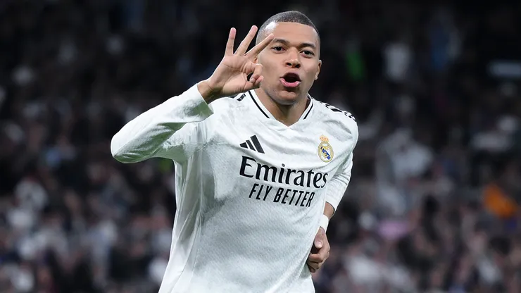Kylian Mbappé señala los tres goles que necesita Real Madrid para superar a Arsenal en la Champions League.