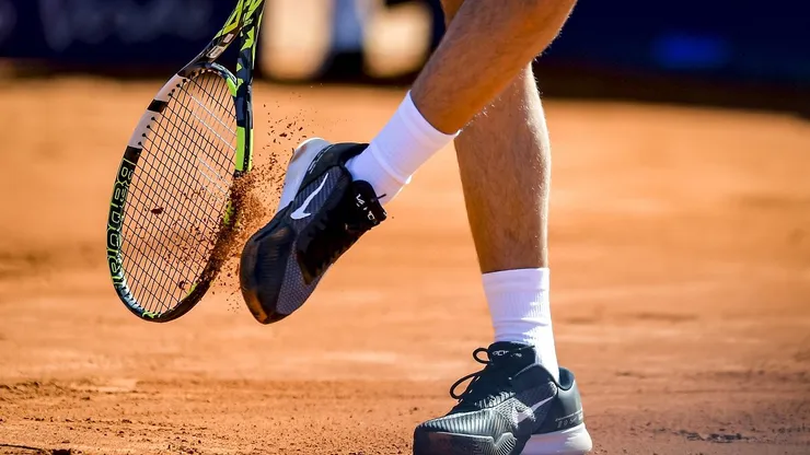 Cancha de tenis de arcilla