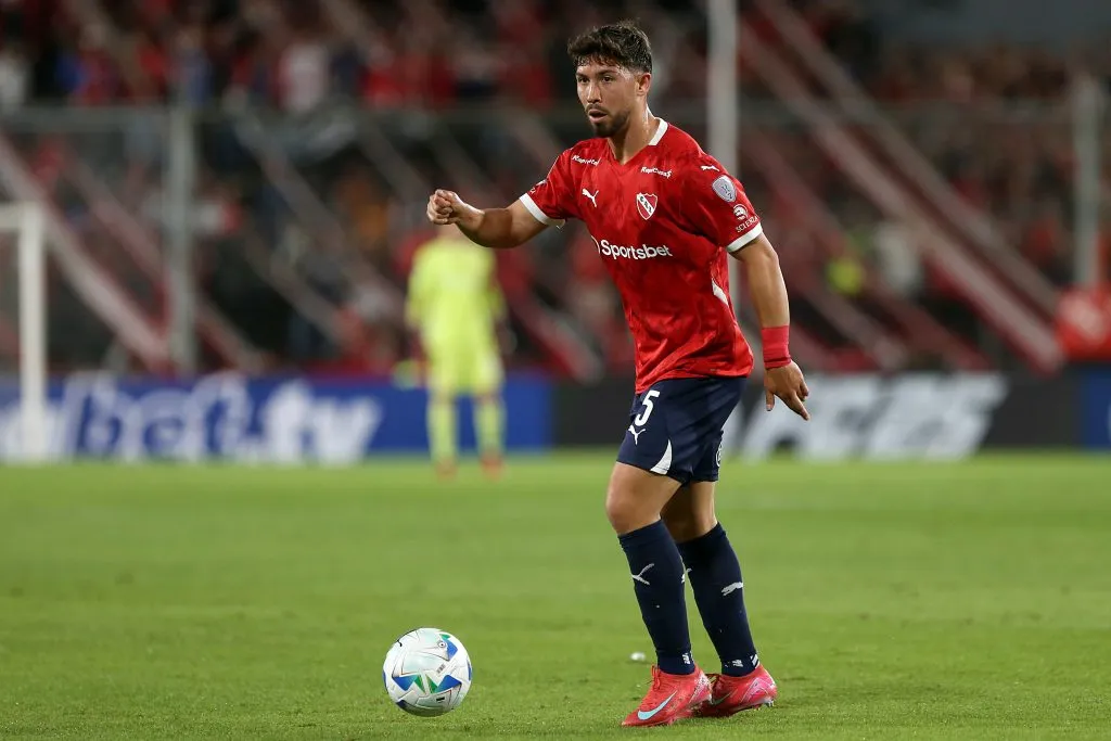 Felipe Loyola, una pieza clave de Independiente. (Daniel Jayo/Getty Images).