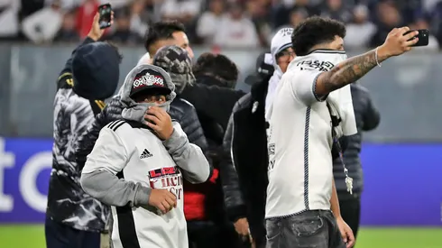 Uno de los representantes de la Garra Blanca estaba invitado a la Cámara de Diputados.
