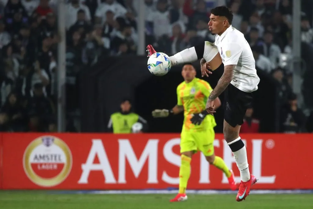 Alan Saldivia fue titular ante Fortaleza de Brasil. (Jonnathan Oyarzun/Photosport).