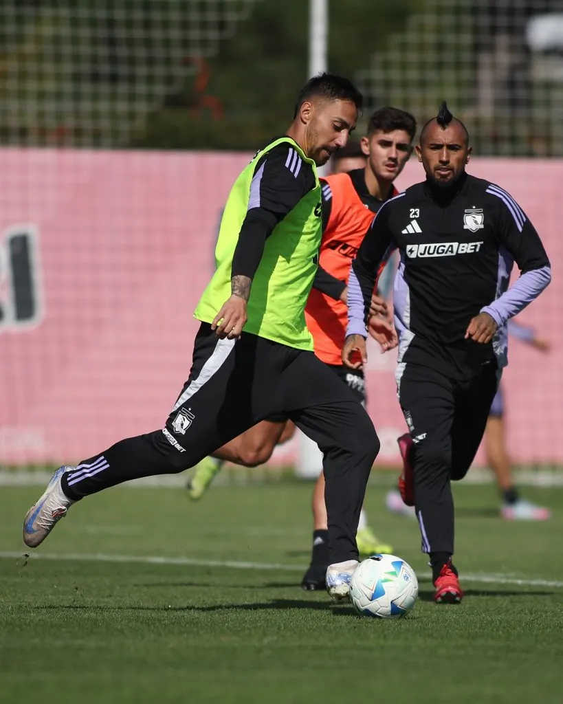 Colo Colo volvió a los entrenamientos pensando en jugar con Racing en Copa Libertadores. Foto: Colo Colo.