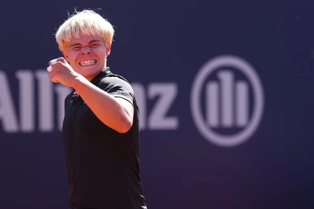 El chileno-alemán, Diego Dedura-Palomero, logró este martes su primer triunfo en un torneo ATP. (Foto: Alexander Hassenstein/Getty Images)