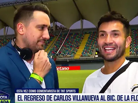 El notable regreso de Villanueva al estadio de La Florida