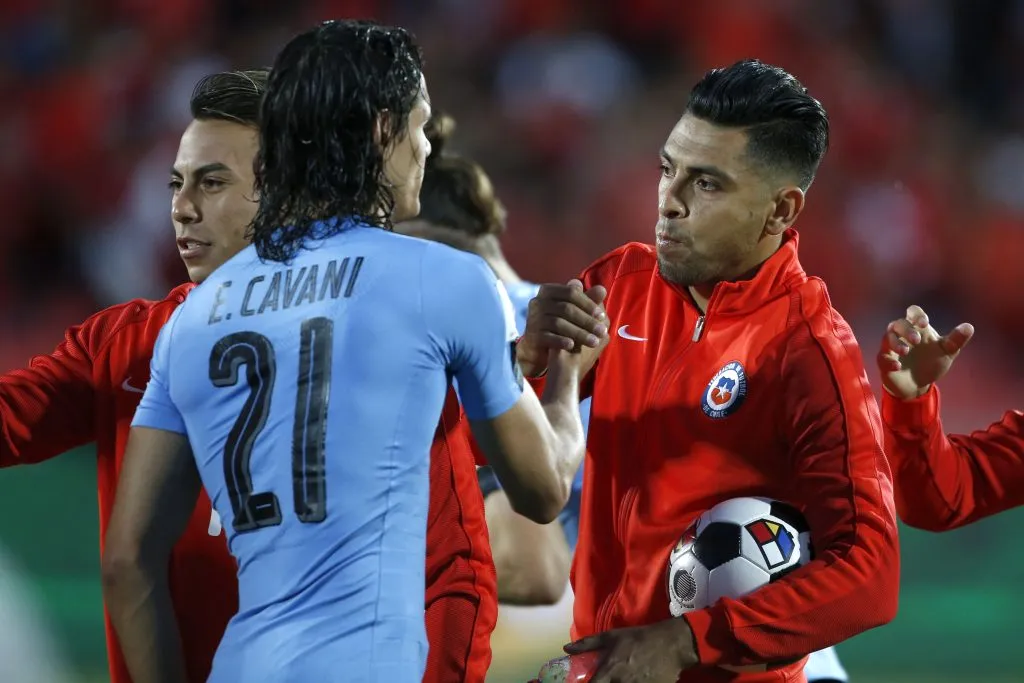 Gonzalo Jara ahora es comentarista deportivo. Foto: Andres Pina/Photosport