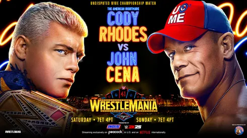 John Cena vuelve a WrestleMania animando la estelar de la Noche 2.
