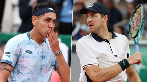 Alejandro Tabilo y Nicolás Jarry.