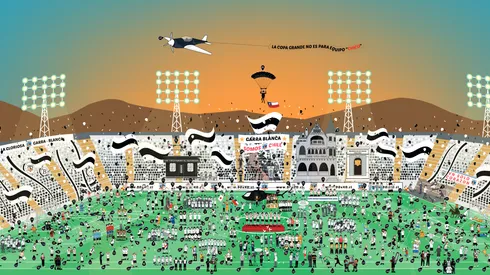 El cuadro con la historia de Colo Colo se lanza con nuevas imágenes para el centenario del club