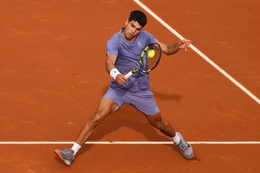 Carlos Alcaraz en el Barcelona Open 2025 (Getty Images).