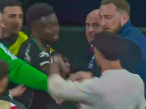 ¿Le dedicó el gol? La pelea de Saka y Carvajal en la Champions