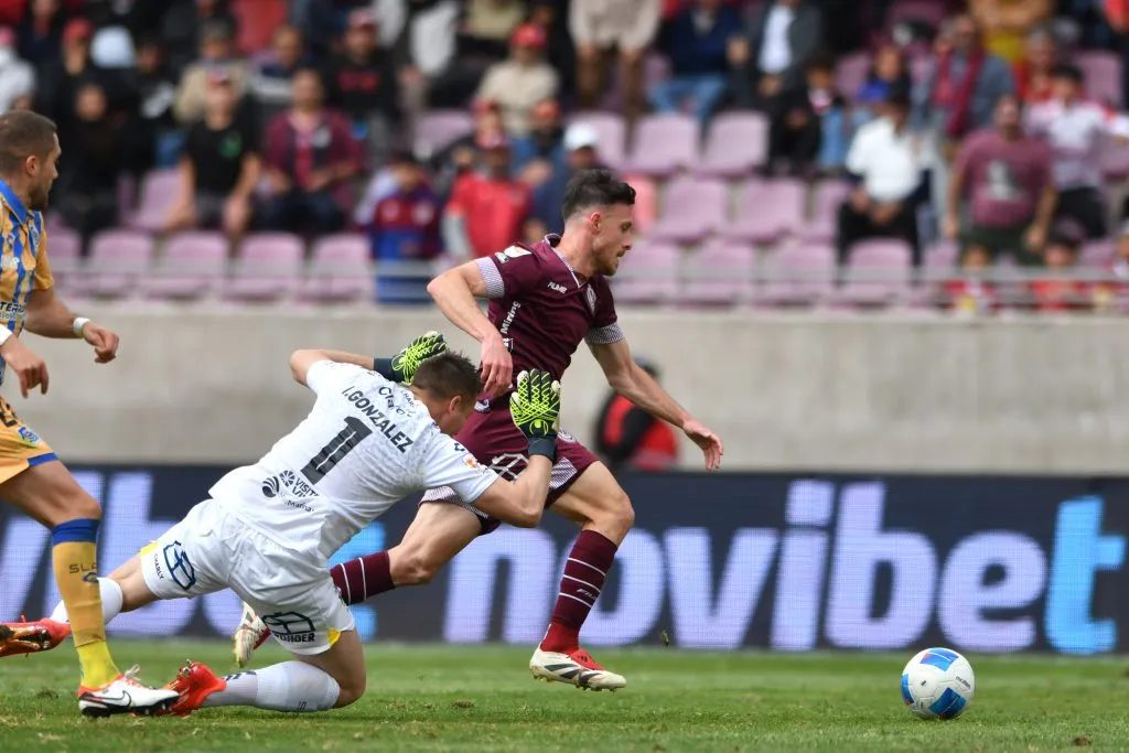 Ángelo Henríquez en La Serena. Imagen: Photosport