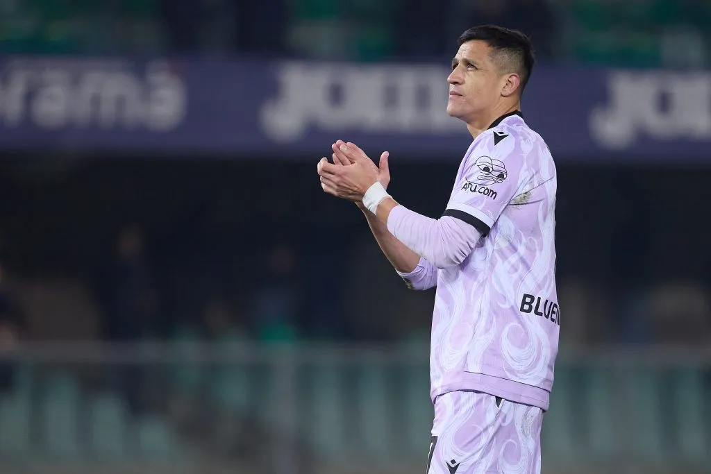 Lamentablemente esta última temporada de Alexis Sánchez en el Udinese ha estado marcada por las lesiones. ¿Será Universidad de Chile su próximo destino a los 36 años? | Foto: Photospot.