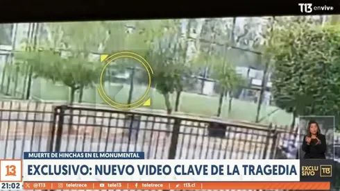 Nuevo video de la tragedia de hinchas de Colo Colo