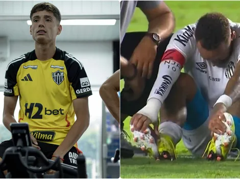 Iván Román es testigo directo de la nueva lesión de Neymar