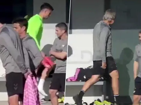 Pellegrini dicta cátedra ante pésima noticia de un jugador del Betis