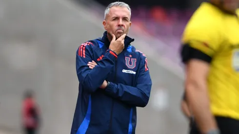 Gustavo Álvarez piensa en el duelo del martes por Copa Libertadores.