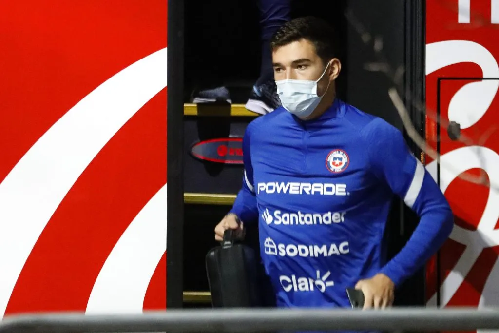 Robbie Robinson en la selección chilena el 2021