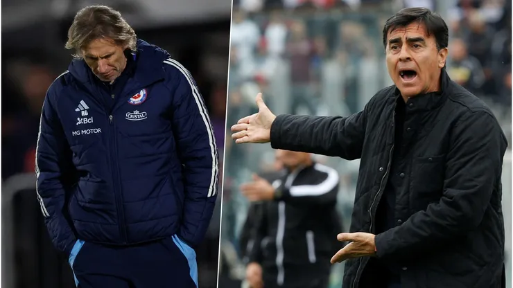 Ricardo Gareca y Gustavo Quinteros.