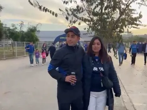 Assadi llega modo hincha a ver a la U y le manda recado a Álvarez