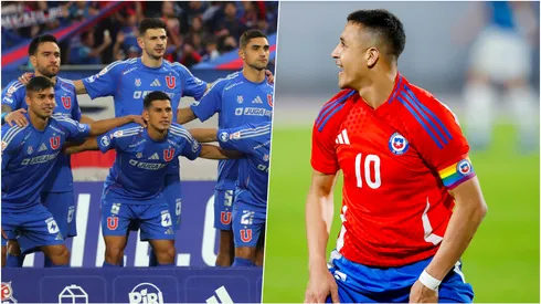 Jugadores de la U le abren los brazos y la puerta del CDA a Alexis Sánchez.