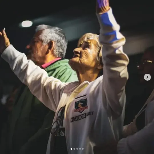 María Colo Colo falleció un día antes del centenario. Foto: Instagram.