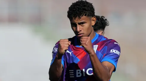 Juan Rossel anotó el tanto de Universidad Católica contra Cobresal, en la fecha 7 del Campeonato Nacional.