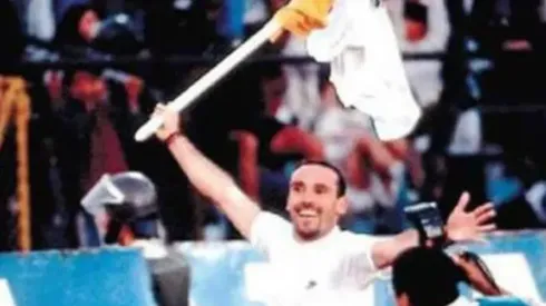 Marcelo Espina y su histórica celebración en un Superclásico ante la U.