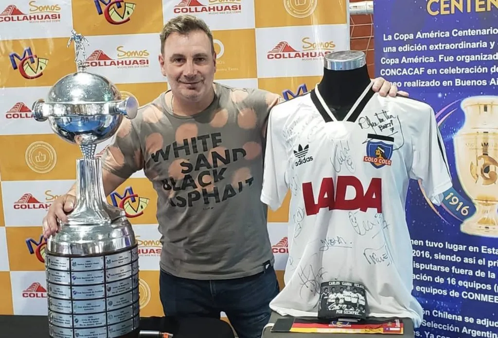 Marcelo Barticciotto es un ídolo y leyenda de Colo Colo