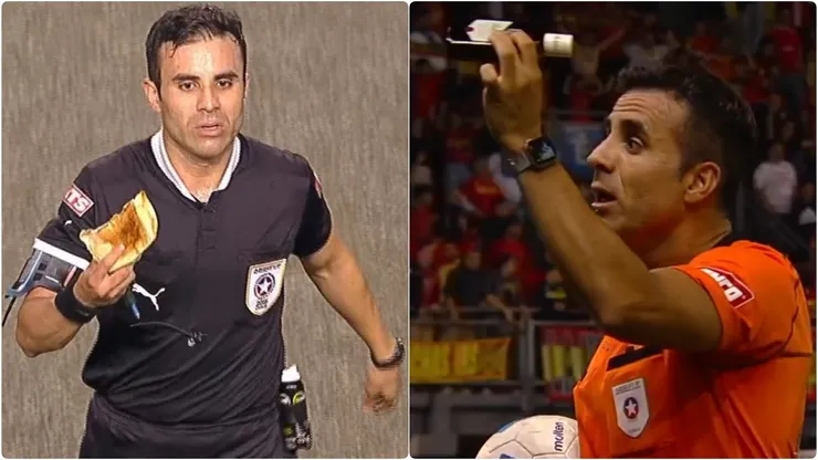Piero Maza, un imán para recibir objetos increíbles en una cancha.