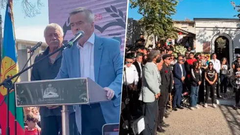 Una emotiva ceremonia se registró en el Cementerio General