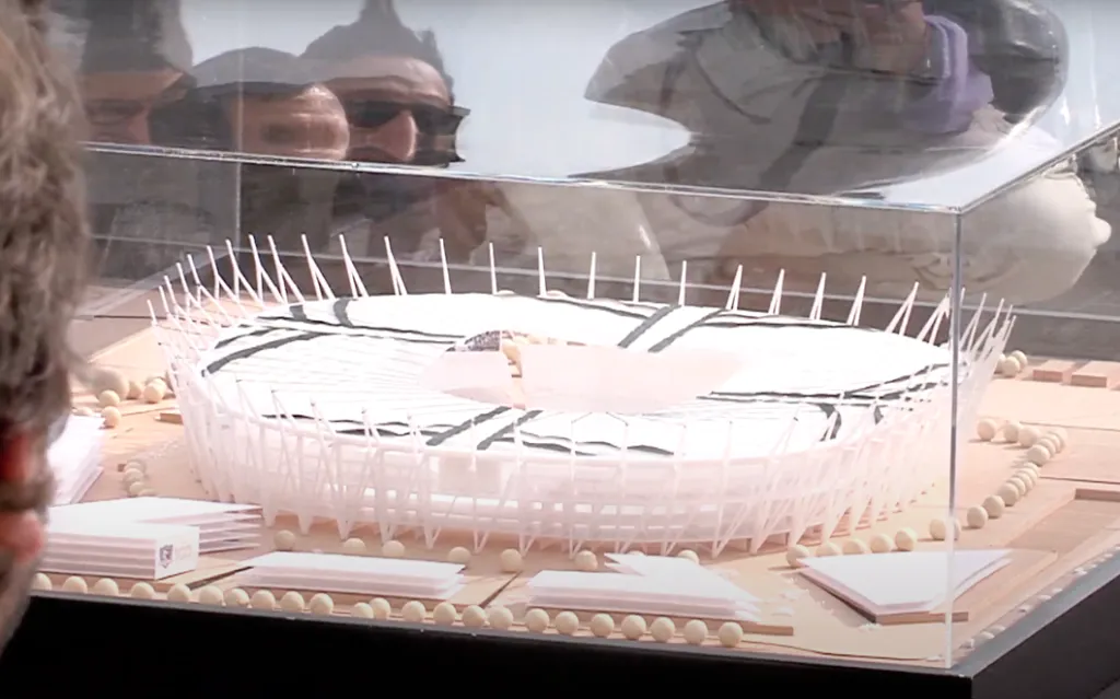 Así es la maqueta del nuevo Estadio Monumental