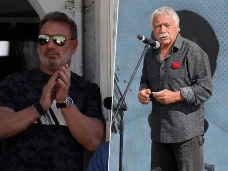 Aura: La bella imagen de Marcelo Barticciotto y Carlos Caszely