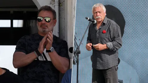 Marcelo Barticciotto y Carlos Caszely protagonizan la imagen con más aura de Colo Colo en su Centenario.